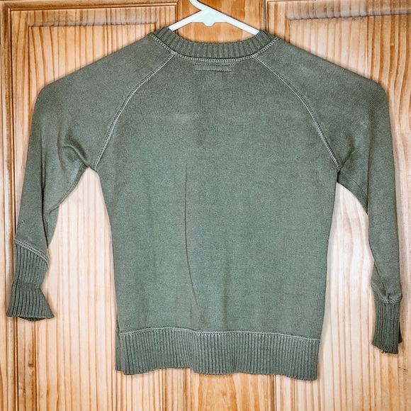 H&M Kids Olive Green Button Cardigan (2-3Y) - Picture 2 of 2